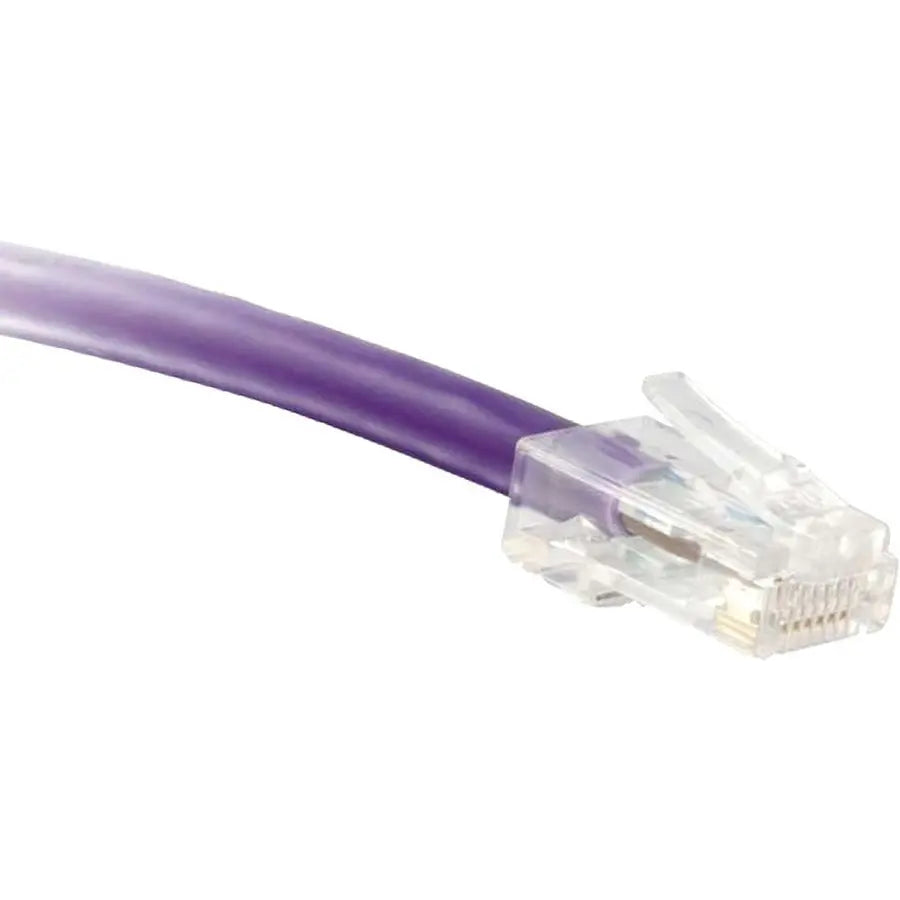 ENET Cat6 Purple 3 ft Network Patch Cable - High-Speed RJ45 to RJ45 Ethernet Cord