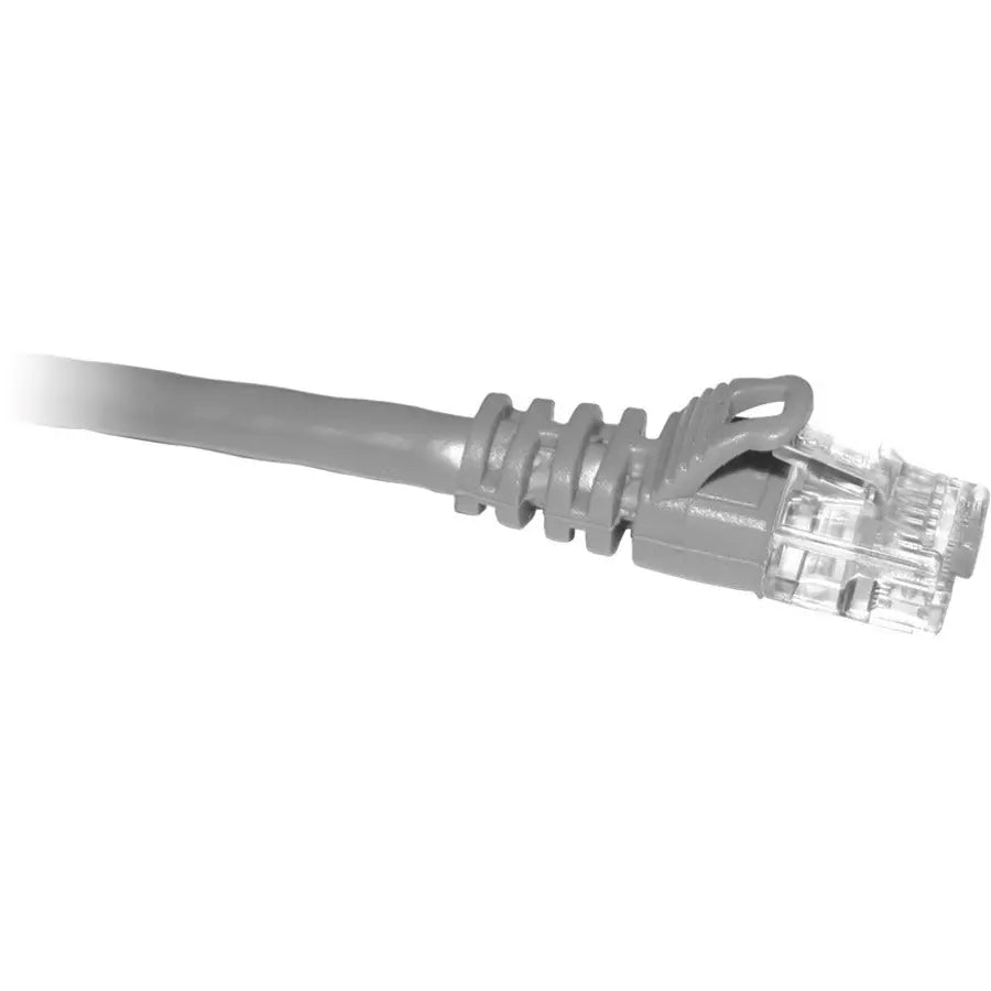 ENET Cat6 Gray 3 Foot Patch Cable with Snagless Molded Boot (UTP) - High-Speed Network Ethernet Cable