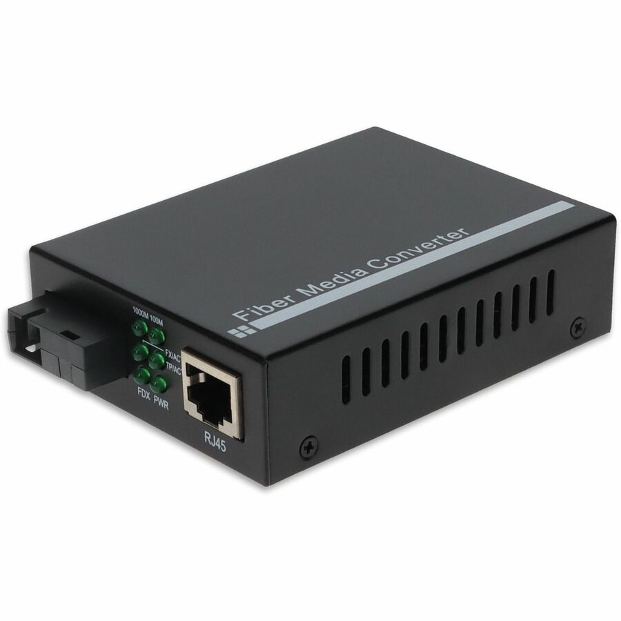 AddOn ADD-FMC-BX-4DSC Media Converter – 10/100Base-TX to 100Base-BXD Fiber with SC Connector for Long-Distance Networking