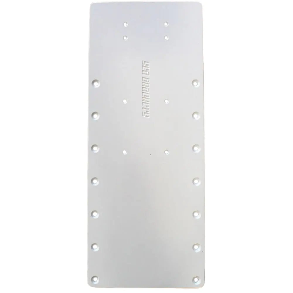 Sea Brackets 20-Inch Straight Trolling Motor Mount Plate for Universal Use