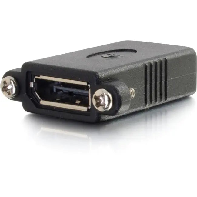 C2G DisplayPort Female to Female Panel Mount Coupler – Seamless Video Connectivity Solution by Legrand Group