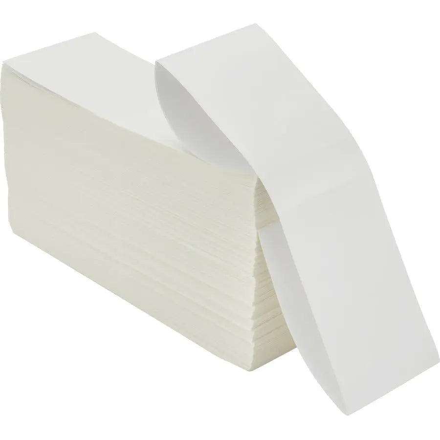 Zebra Z-Perform 1000D Thermal Label - Multipurpose White Paper Labels with Permanent Adhesive