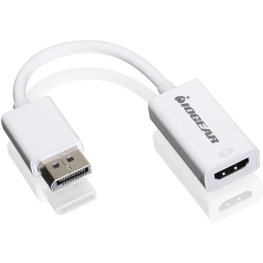 IOGEAR DisplayPort to HDMI Adapter - Model GDPHDW6 for High-Resolution Video and Audio Pass-Through