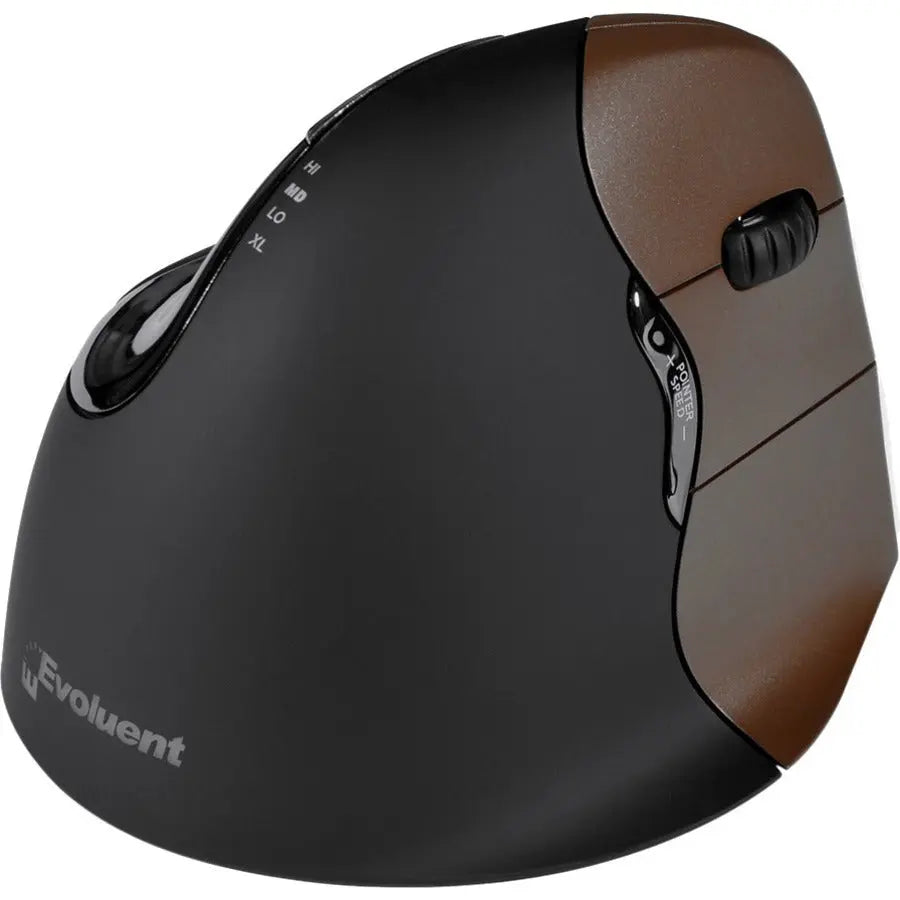 Evoluent VerticalMouse 4 Small Wireless Mouse – Ergonomic Right-Hand Design with RF Connectivity