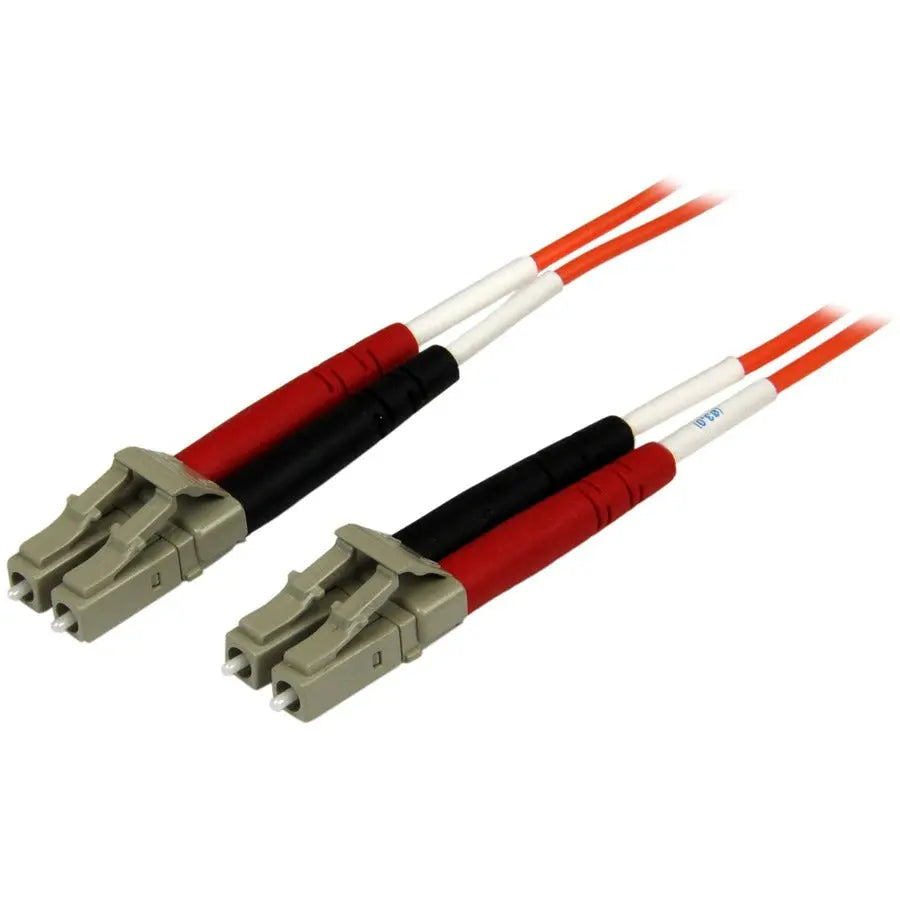 StarTech.com 3m OFNP Plenum Multimode Duplex Fiber Patch Cable LC to LC - OM2 50/125