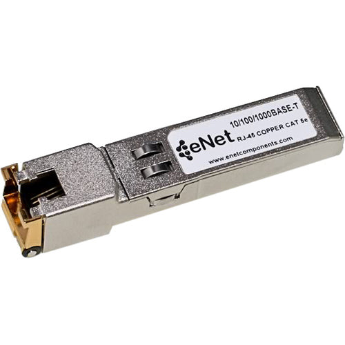 ENET NSI Industries iSFP-GIG-T TAA Compliant 10/100/1000Base-T Copper SFP Module with RJ45 Connector