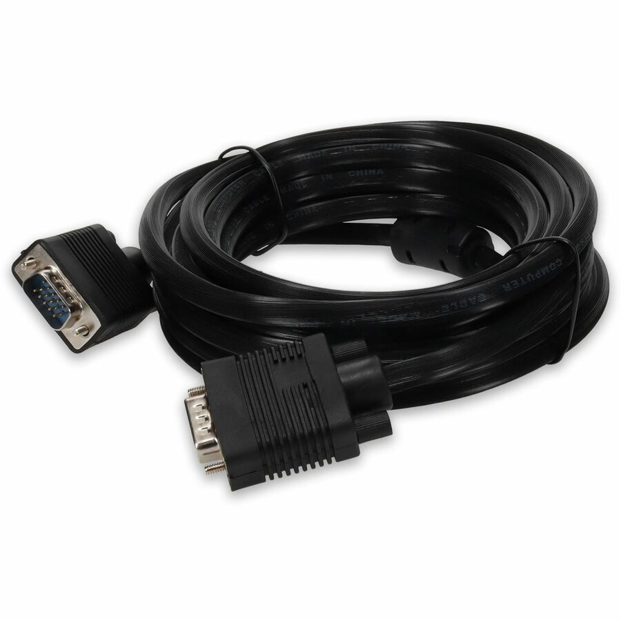 AddOn VGAMM6-5PK 5-Pack 6ft VGA Male to Male Black Video Cables for High-Resolution Monitors