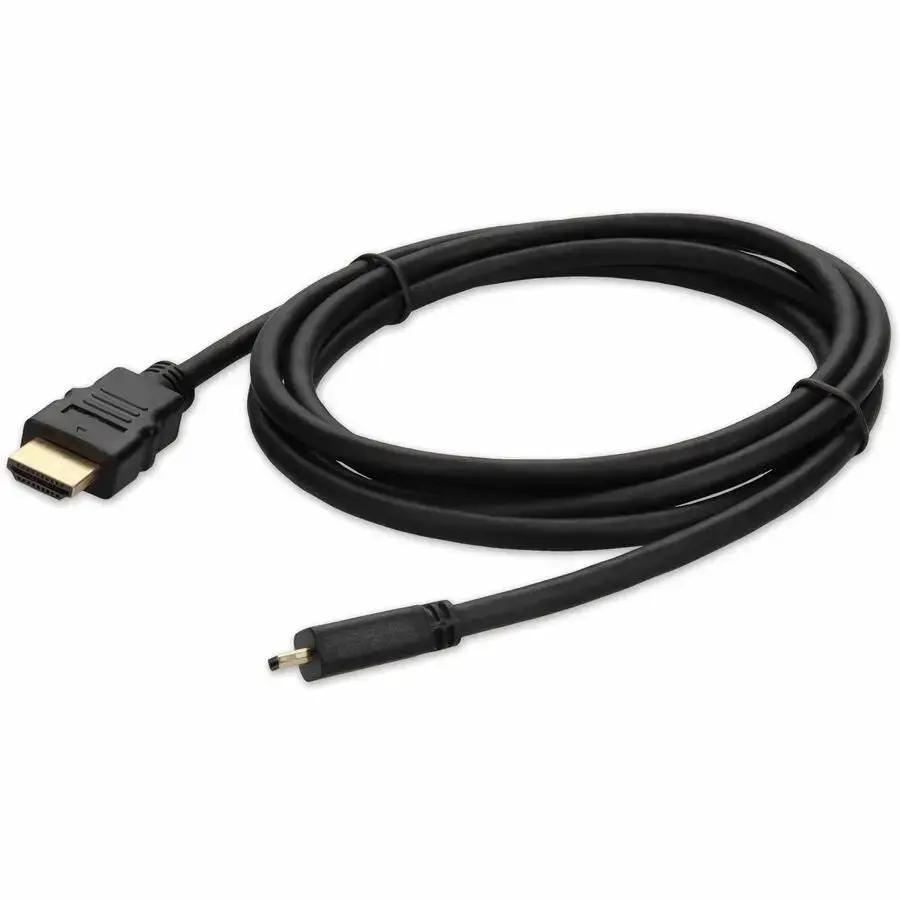 AddOn 5-Pack 3ft HDMI 1.4 Male to Micro-HDMI 1.4 Male Adapter Cables for 4K Displays by AddOn
