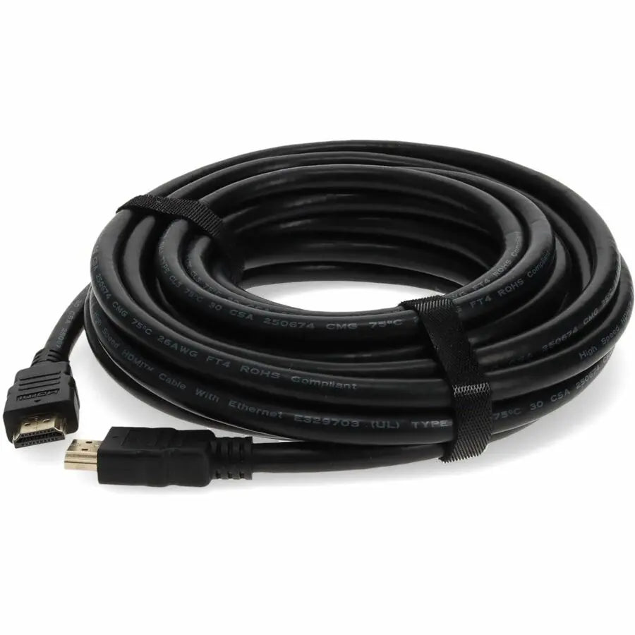 AddOn 5-Pack 35ft HDMI 1.3 Male to Male Black Cables for High-Resolution Displays
