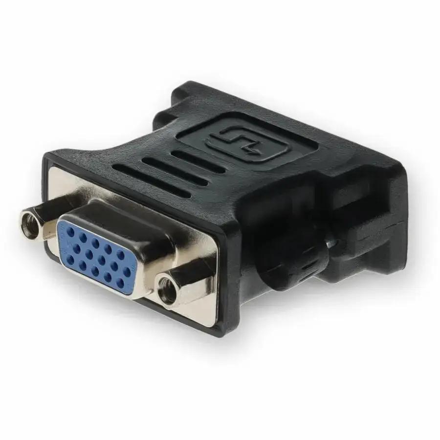 AddOn 5-Pack DVI-I (29 pin) Male to VGA Female Adapters – Black, Supports Up to 1920x1200 (WUXGA) by AddOn