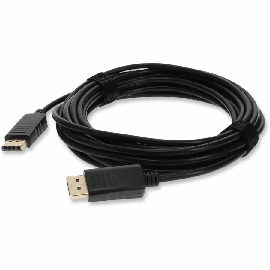 AddOn 5-Pack 20ft DisplayPort 1.2 Male to Male Cables - Black, 4K UHD Support