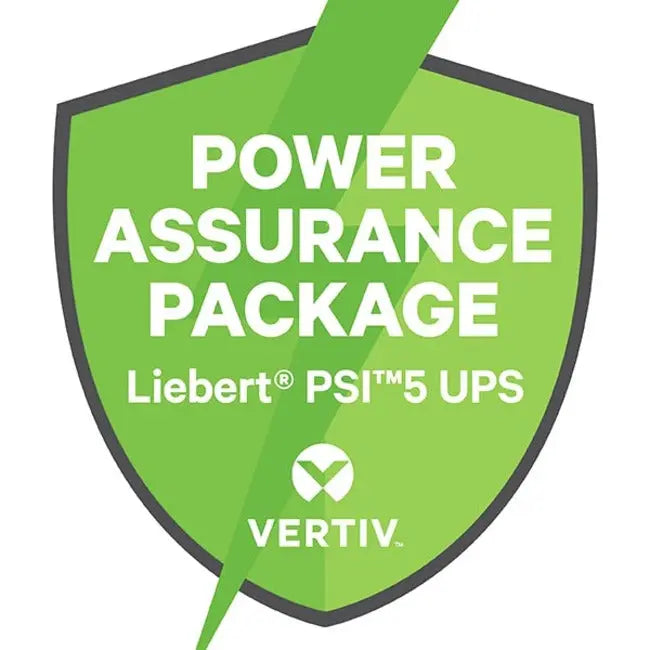 Vertiv Liebert Power Assurance Package for PSI UPS External Battery Cabinets – Includes Installation, Startup, and Battery Removal