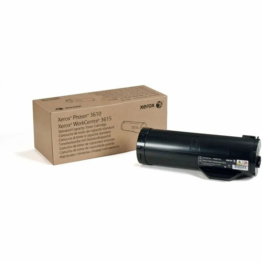 Xerox Phaser 3610 & WorkCentre 3615 Genuine Black Toner Cartridge (Part 106R02720) – 5,900 Pages