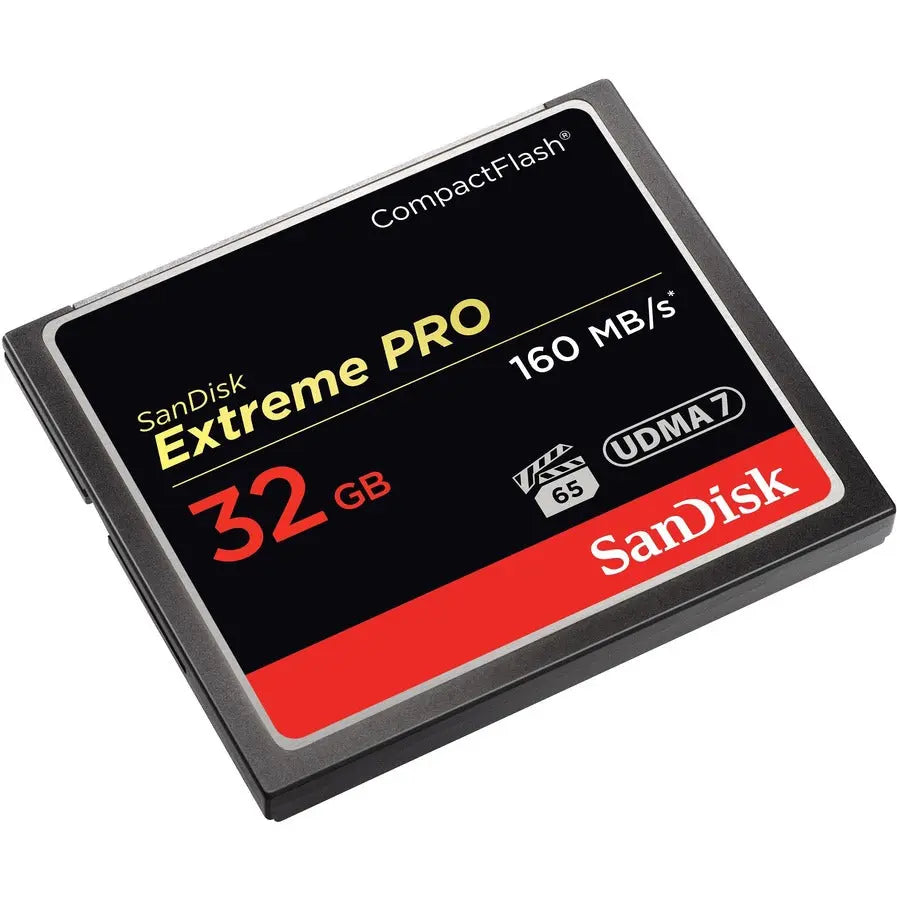 SanDisk Extreme Pro 32GB CompactFlash Memory Card - Western Digital SDCFXPS-032G-A46