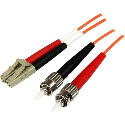 StarTech.com 3m Fiber Optic Cable - Multimode Duplex 50/125 - OFNP Plenum - LC to ST
