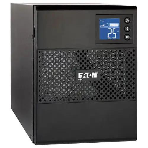 Eaton 5SC UPS 1500VA 1050W Line-Interactive Tower Battery Backup with LCD Display by Eaton Corporation