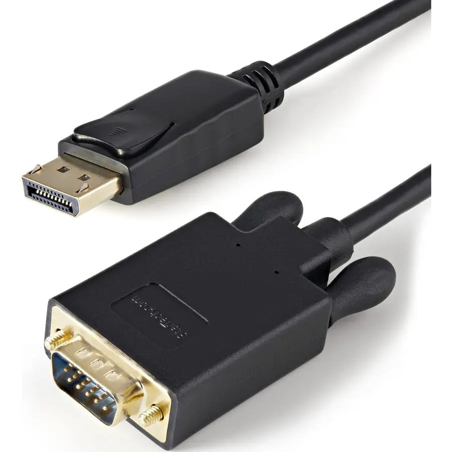 StarTech.com DP2VGAMM3B 3 ft DisplayPort to VGA Adapter Converter Cable - Supports 1920x1200 Resolution