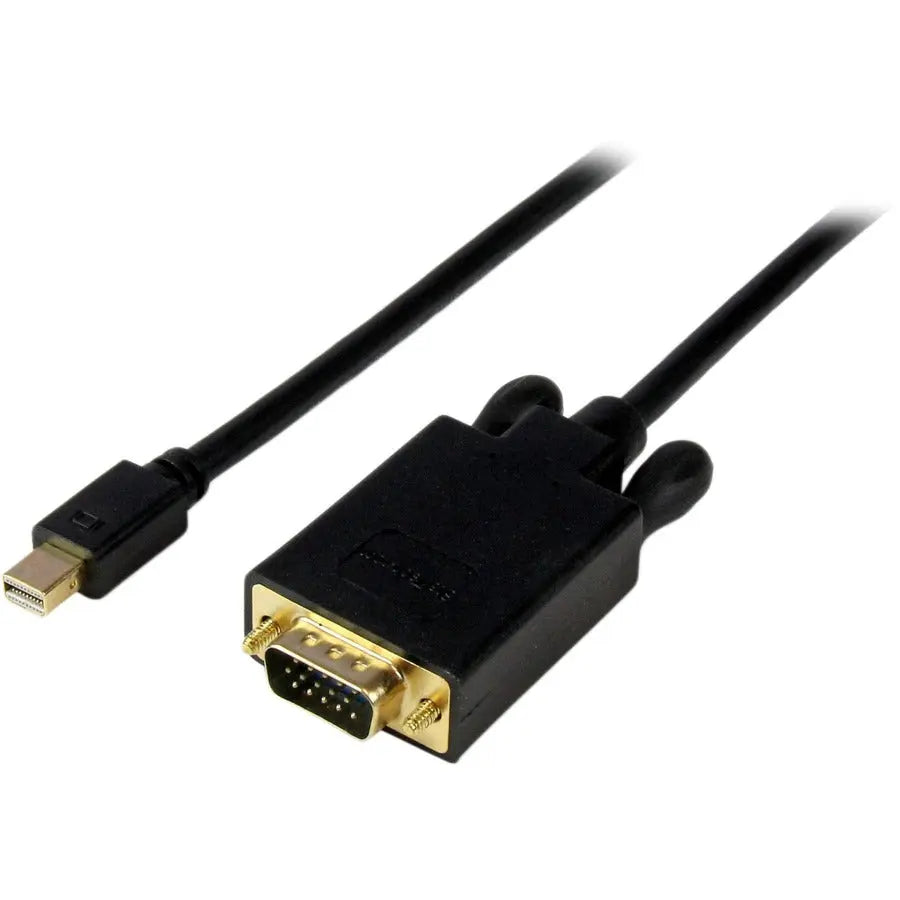 StarTech.com Mini DisplayPort to VGA Active Adapter Cable - 3 Feet, Model MDP2VGAMM3B