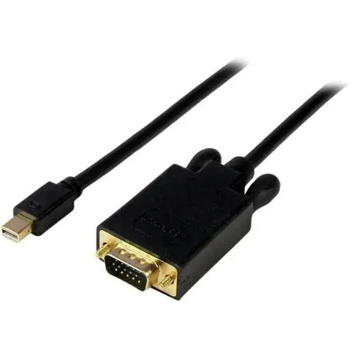 StarTech.com 6ft Mini DisplayPort to VGA Adapter Cable (MDP2VGAMM6B) for MacBooks and Surface Pro Devices