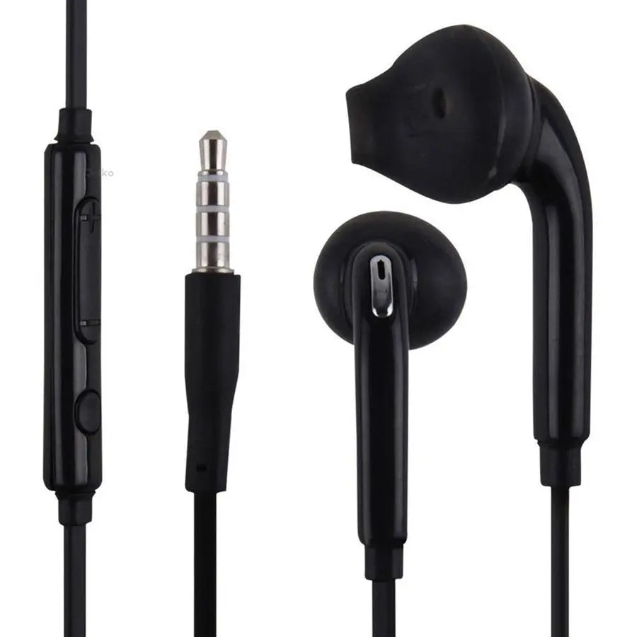 4XEM Samsung Earbud Earphones - Black (Part Number: 4XSAMEARBK)