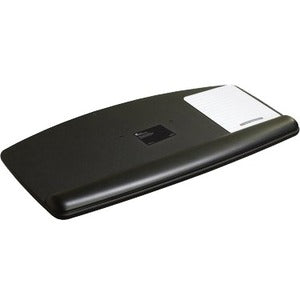 3M Adjustable Keyboard Tray Platform KP100LE – Black Wood Computer Accessory for Secure and Comfortable Typing and Gaming