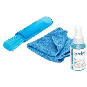 Manhattan LCD Mini Cleaning Kit (Part No. 421010) – Gentle Screen Cleaning for Flat Panel Displays and Electronics
