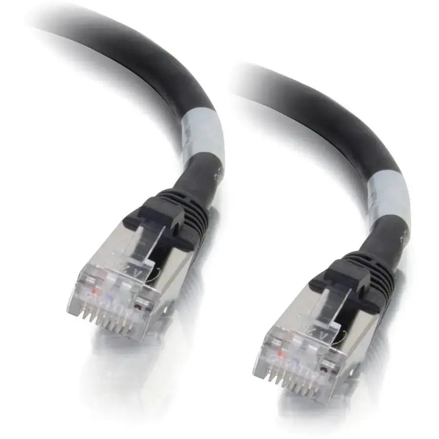Legrand Group C2G 2ft Cat6a Snagless Shielded (STP) Network Patch Cable - Black by Legrand Group