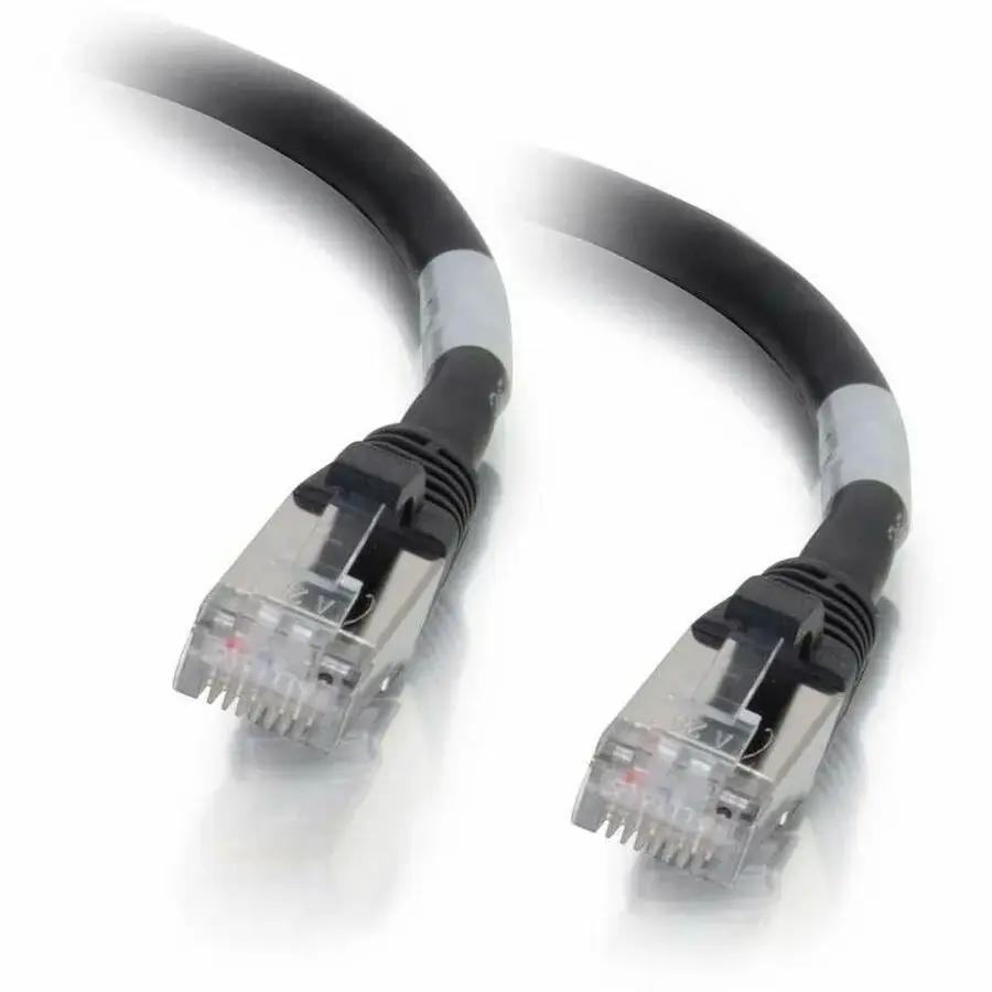 Legrand Group C2G 7ft Cat6a Snagless Shielded STP Ethernet Network Patch Cable - Black by Legrand Group
