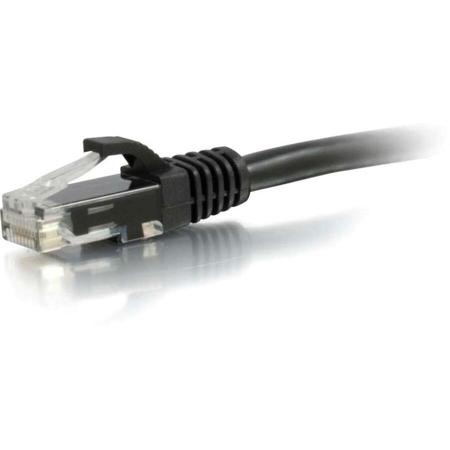 Legrand Group C2G 1ft Cat6a Snagless Unshielded Ethernet Patch Cable - Black