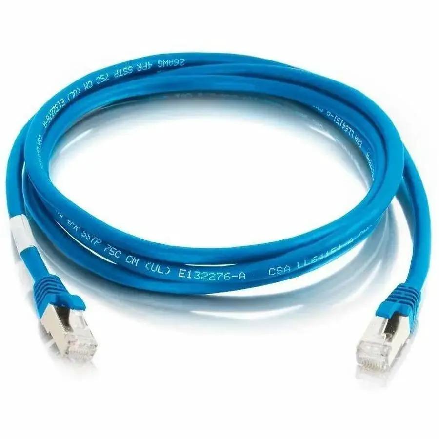 Legrand Group C2G 9ft Blue Cat6 Shielded (STP) Ethernet Network Patch Cable by Legrand Group