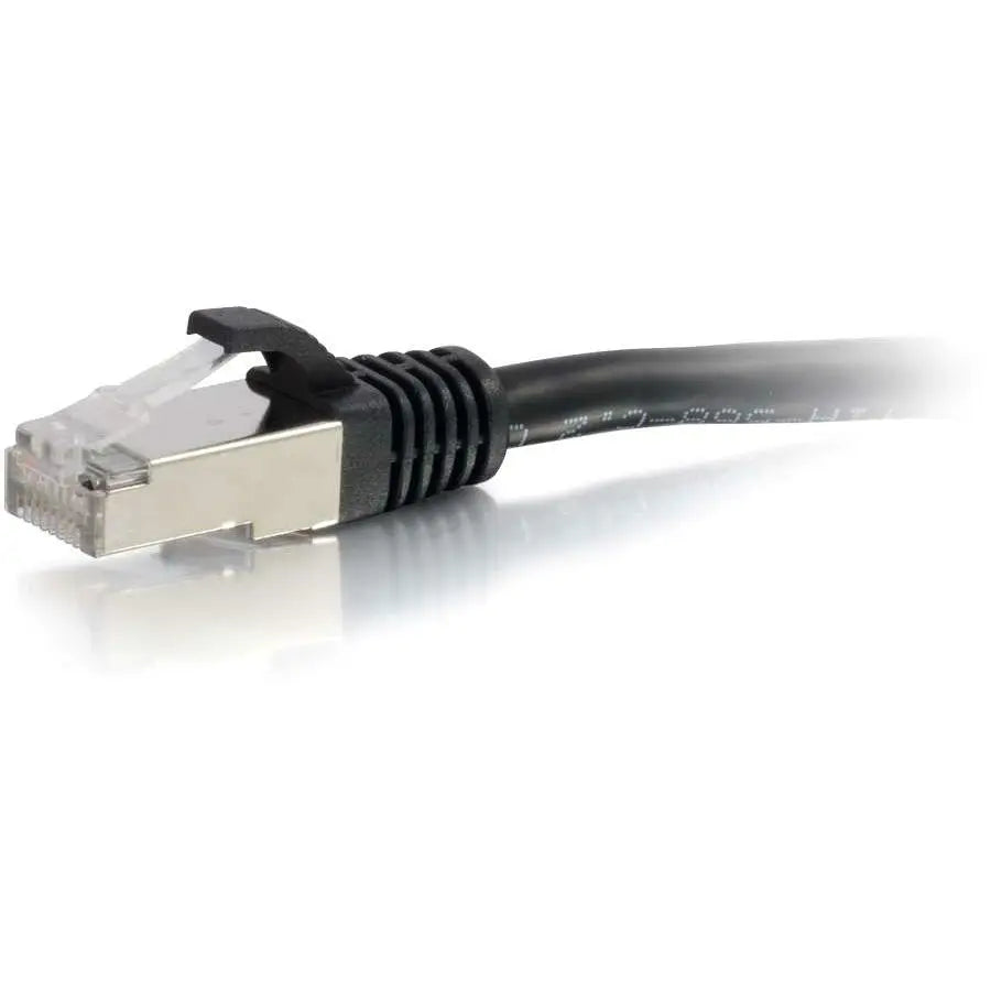 Legrand Group C2G 4ft Cat6 Snagless Shielded (STP) Network Patch Cable - Black