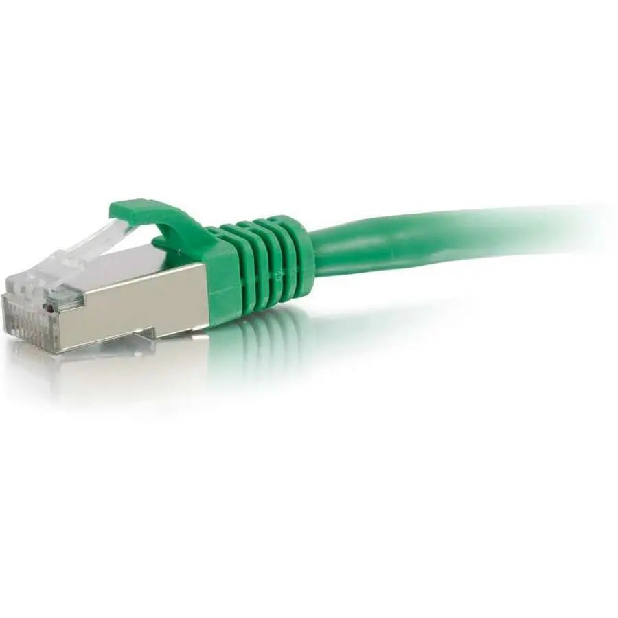 C2G 7ft Cat6 Snagless Shielded Ethernet Network Patch Cable - Green by Legrand Group