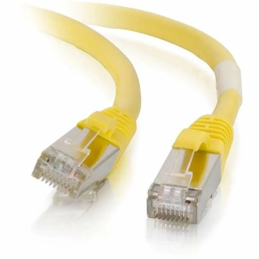 Legrand Group C2G 14ft Yellow Cat6 Snagless Shielded (STP) Network Patch Cable
