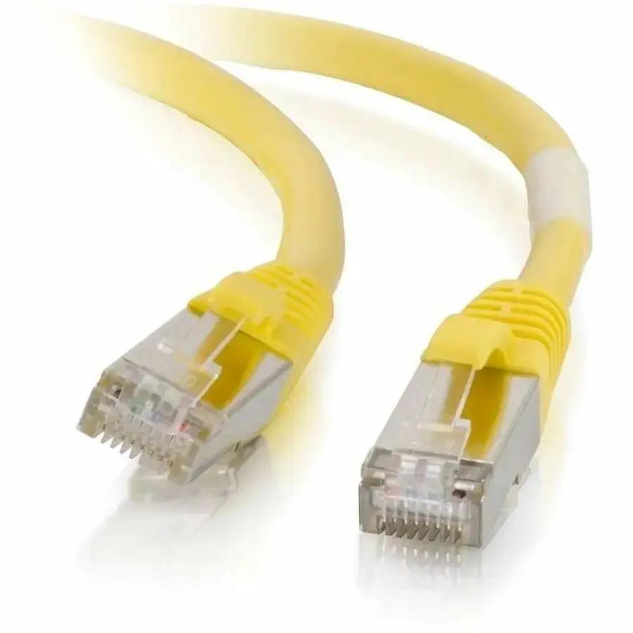 Legrand Group C2G 14ft Yellow Cat6 Snagless Shielded (STP) Network Patch Cable by Legrand Group