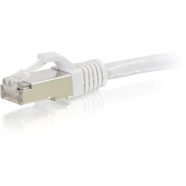 C2G 3ft Cat6 Snagless Shielded (STP) Network Patch Cable - White