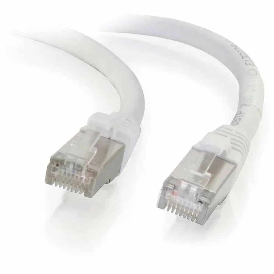 Legrand Group C2G 8ft Cat6 Snagless Shielded (STP) Network Patch Cable - White