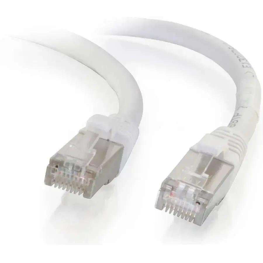 Legrand Group C2G 35ft Cat6 Snagless Shielded (STP) Network Patch Cable - White by Legrand Group