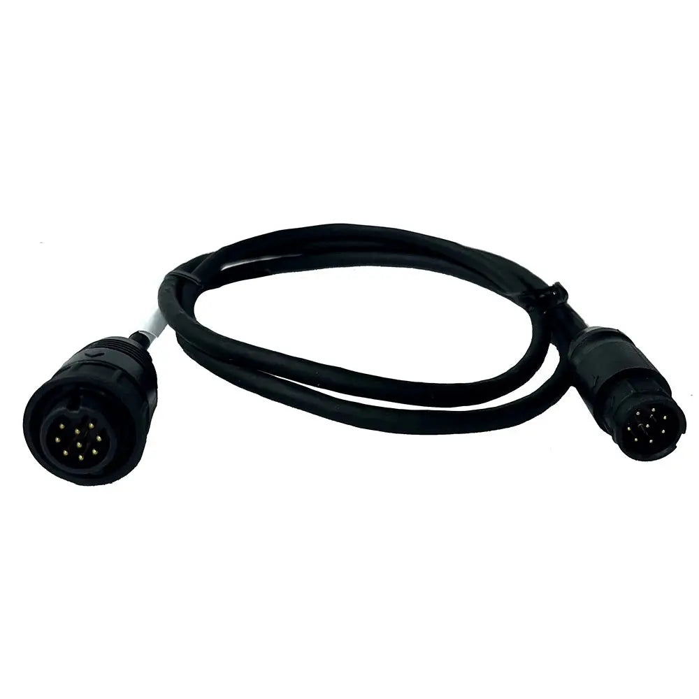Echonautics 1M Adapter Cable with Male 9-Pin Navico Connector for Echonautics 300W, 600W & 1kW Transducers
