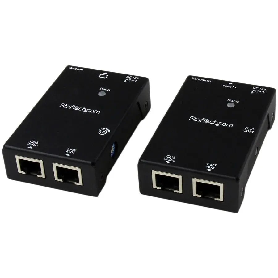 StarTech HDMI Over CAT5e/CAT6 Extender Kit with Power Over Cable - 165 ft (50m)