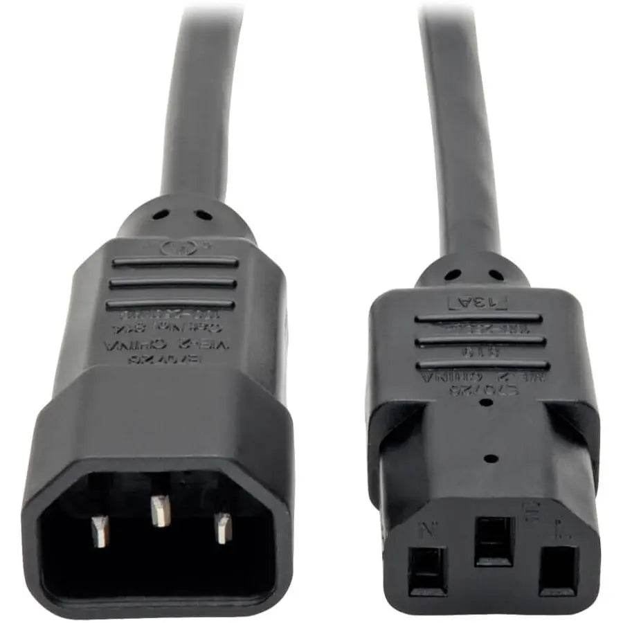 Eaton Corporation Tripp Lite P004-002-13A 2-ft 16AWG Power Cord C13 to C14 - 13A 250V Black