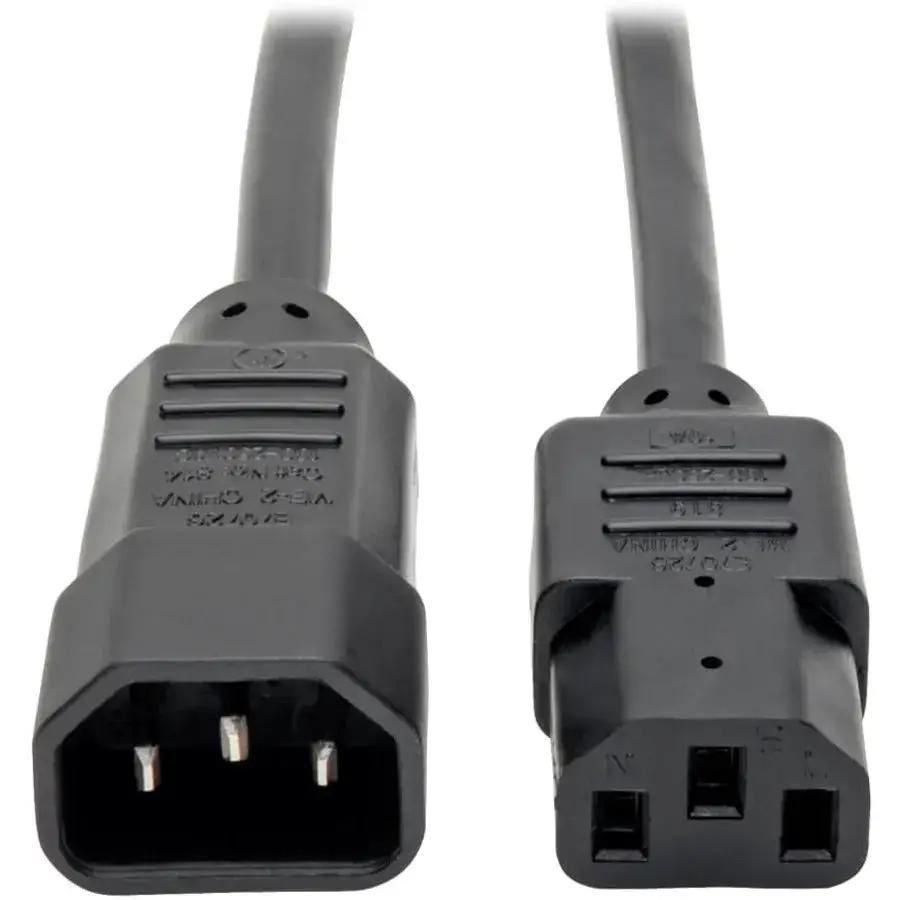 Tripp Lite by Eaton PDU Power Cord C13 to C14 - 13A 250V 16 AWG, 3 ft, Black by Eaton Corporation