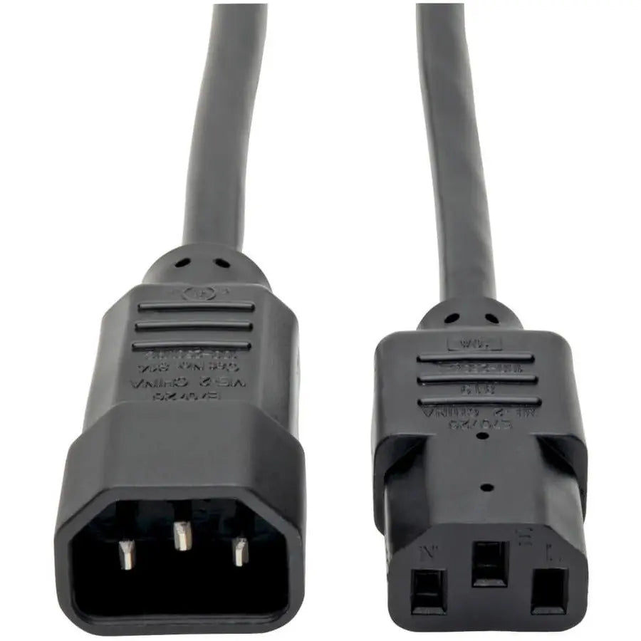 Eaton Tripp Lite Series P004-008 8 ft. 18AWG Power Extension Cord with IEC-320-C14 to IEC-320-C13