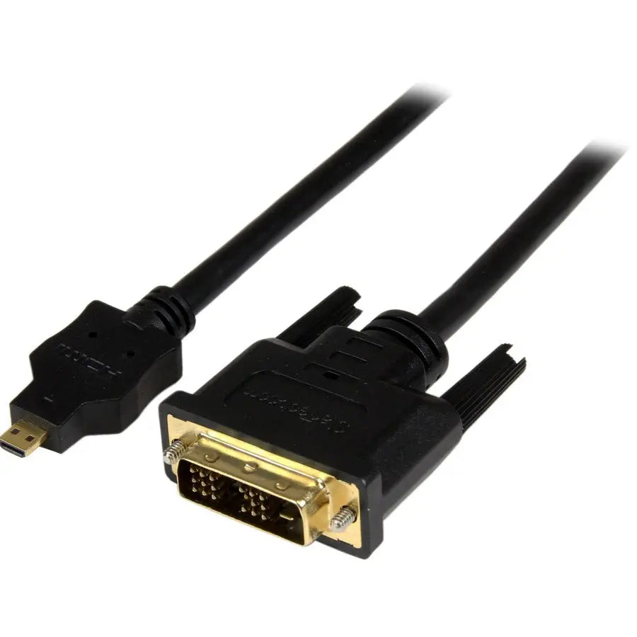 StarTech.com 1m Micro HDMI to DVI-D Cable - High-Quality Video Adapter for Monitors and Projectors