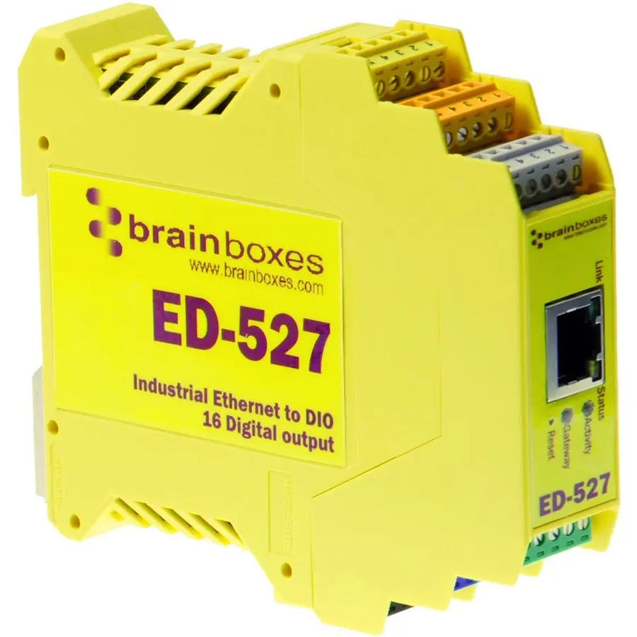 Brainboxes ED-527 Ethernet to 16 Digital Outputs + RS485 Gateway
