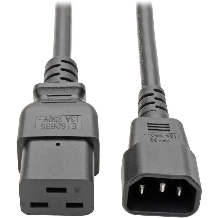 Eaton Tripp Lite Series Power Cord, C19 to C14 - 6 ft., 10A, 100-250V, Black