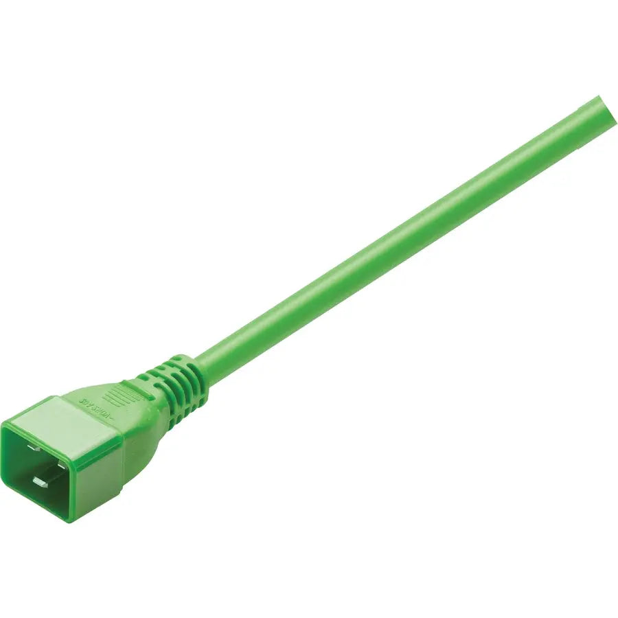 Unirise USA, LLC Oncore Power Standard Power Cord – 4 ft Green Data Center and Lab Rated 250V Power Cable