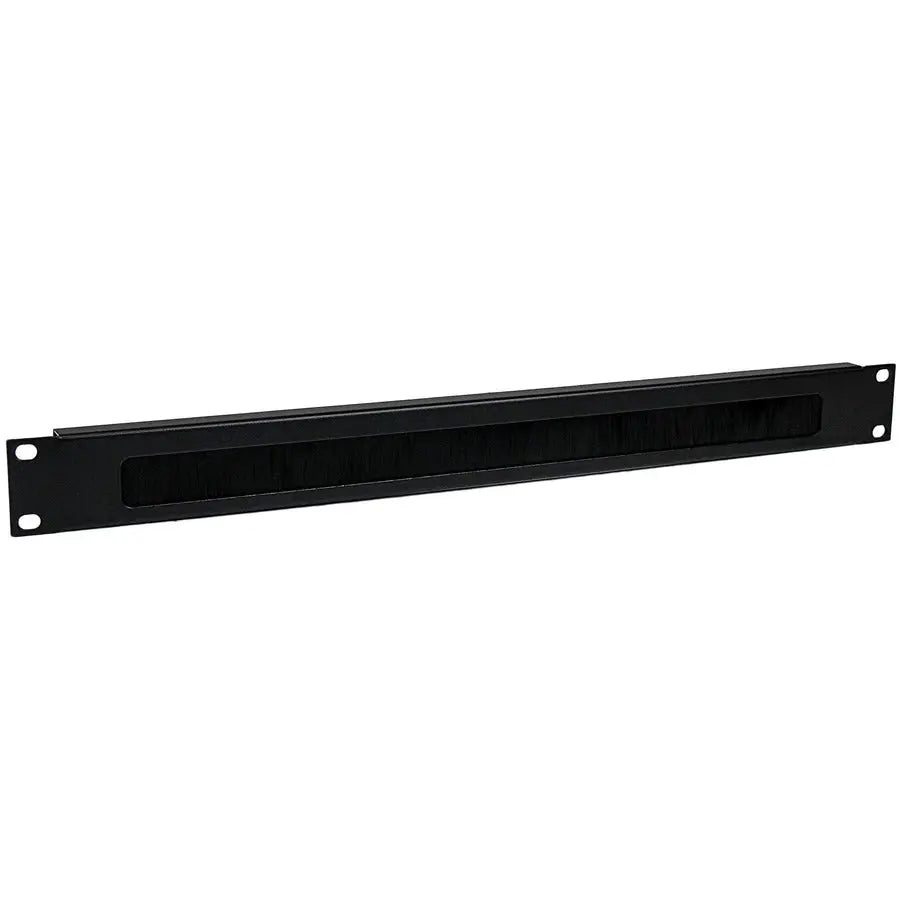 StarTech.com CMBRUSH1U 1U High-Density Steel Horizontal Cable Management Panel for 19-Inch Racks