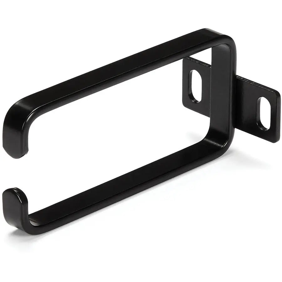 StarTech.com 1U Vertical Cable Management D-Ring Hook - Steel Rack Cable Organizer for Server Cabinets
