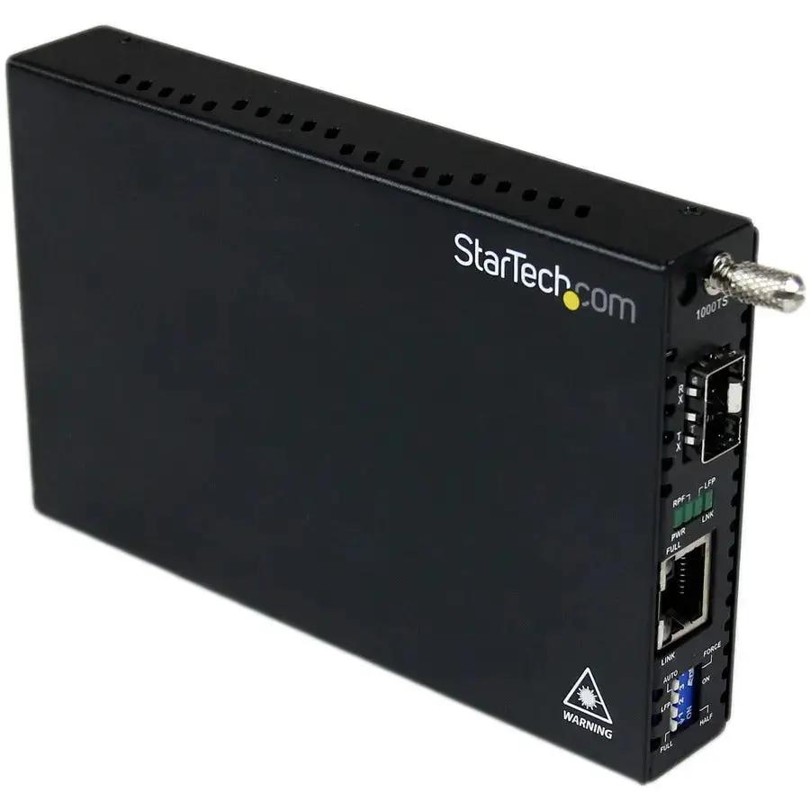 StarTech.com ET91000SFP2 Gigabit Ethernet Fiber Media Converter with Open SFP Slot by StarTech.com