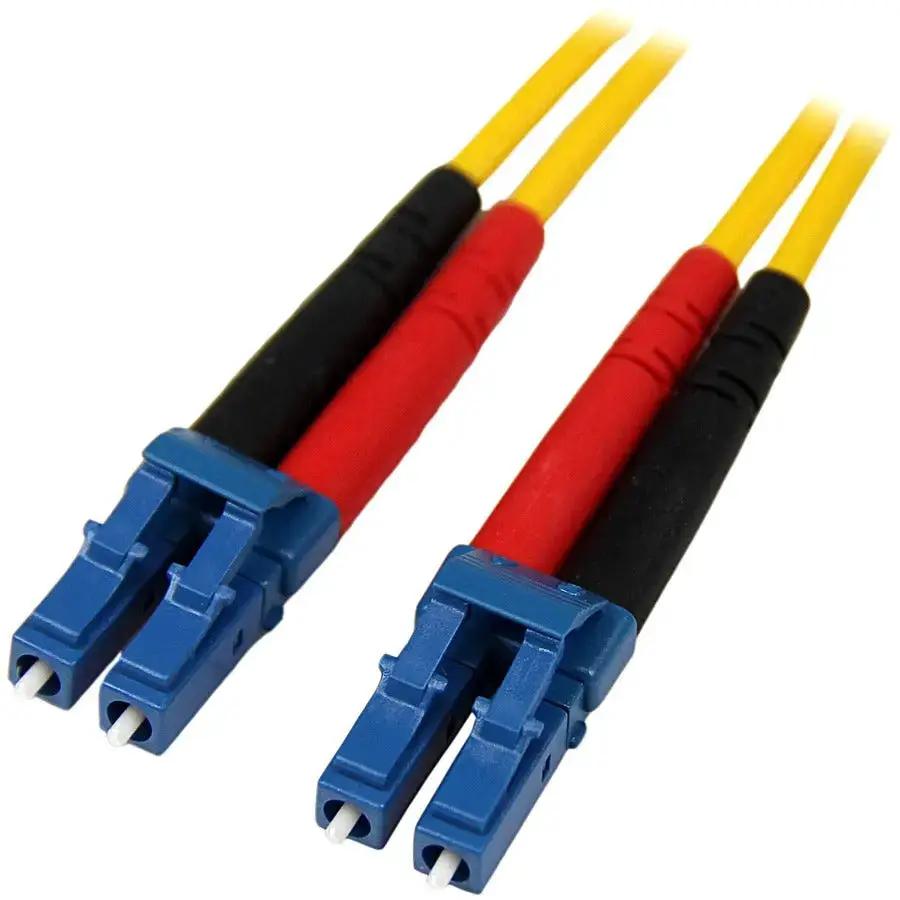 StarTech.com 1m Single-Mode Duplex LC to LC Fiber Optic Cable (Part Number: SMFIBLCLC1) by StarTech.com